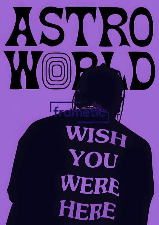 Forex Plaat - Astroworld