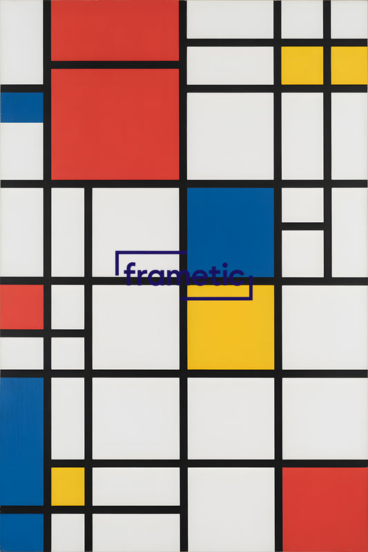 Forex Plaat - Mondriaan