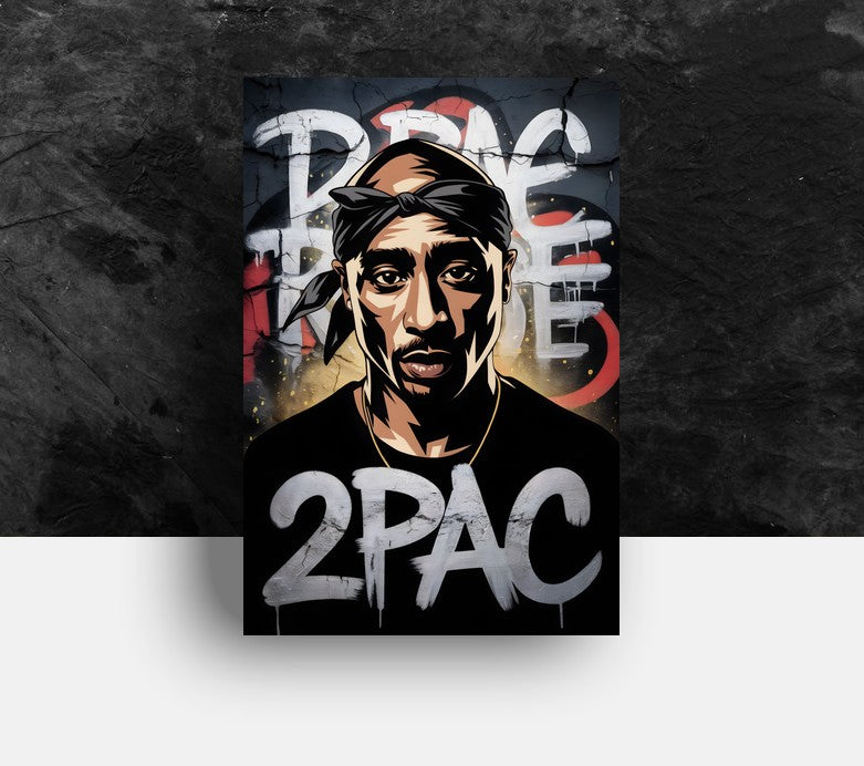 Forex plaat - Tupac