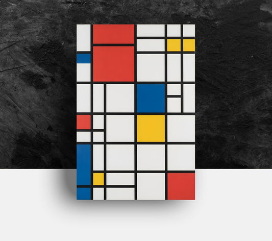 Forex Plaat - Mondriaan